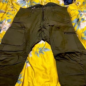 Green stylish khakis